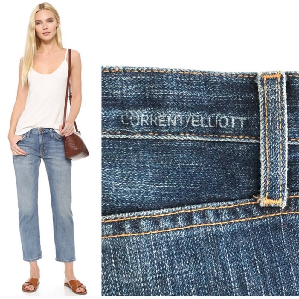 Current/Elliott Boyfriend Jean Loved Blue sz 32